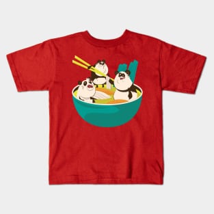 Panda Ramen Kids T-Shirt